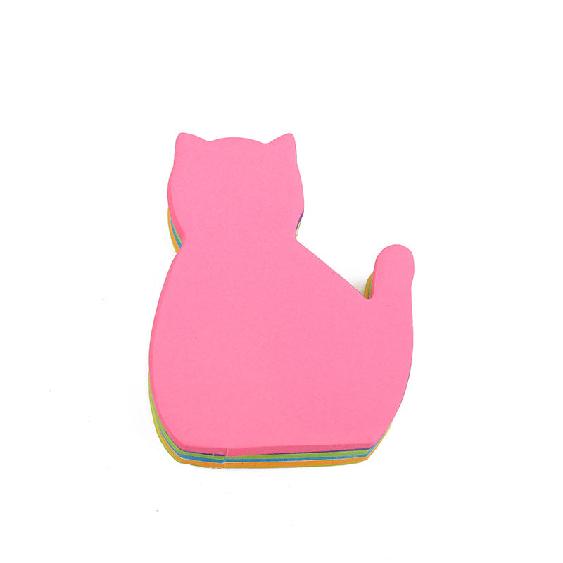 Cartoon Cat Note Paper Note Sticker